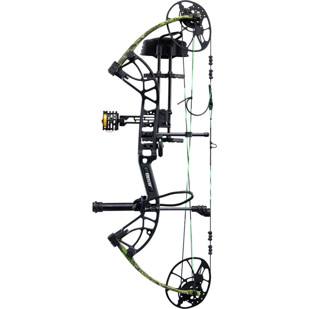 Bear Cruzer G4 RTH Bow Package Black/Toxic 10-70 lbs. RH - Ultimate Versatile Archery Set