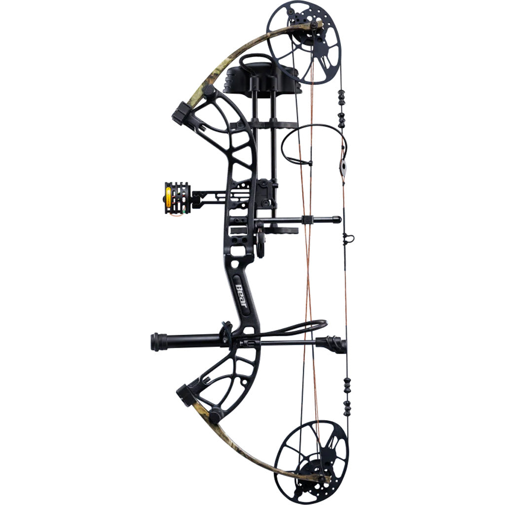 Bear Cruzer G4 RTH Bow Package Black/Mossy Oak Roots 10-70 lbs. RH