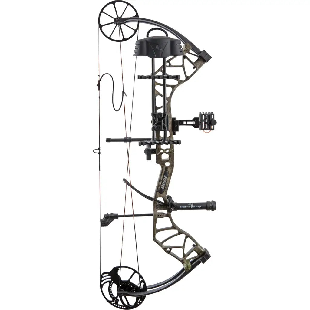 Bear Species XT RTH Bow Package Mossy Oak Roots/Black 45-60 lbs Right Hand - Part