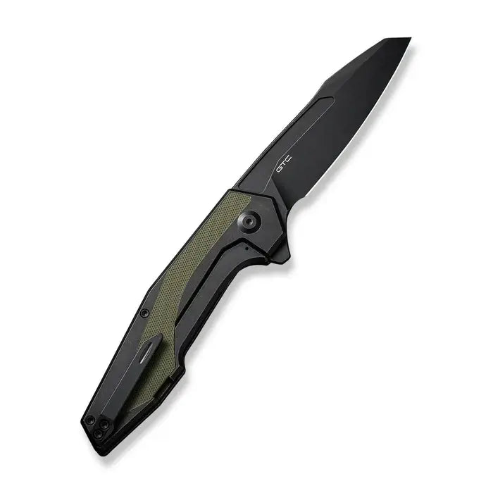 CIVIVI Hypersonic Flipper Knife Steel & G10 Handle (3.7 14C28N Blade) C22011-1