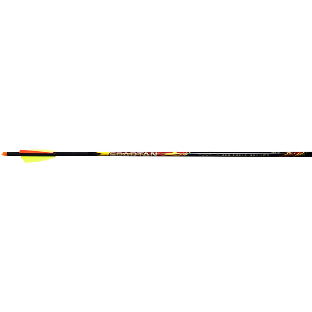 Black Eagle Spartan Arrows .001 400 2.5 in. Shield Cut 6 pk.