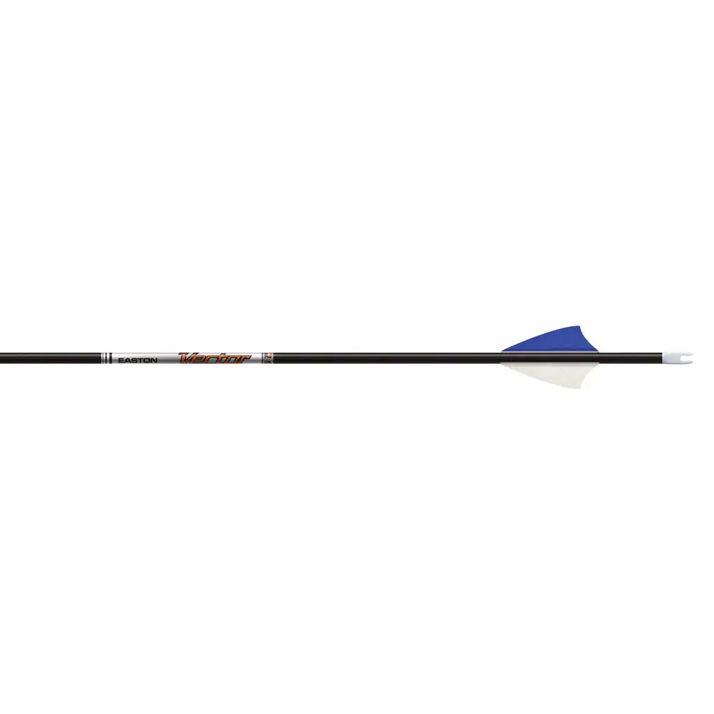 Easton Vector Arrows 800 with 2-inch Feathers - 72 Pack