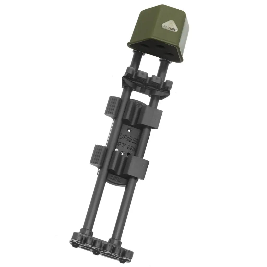 Alpine Soft Loc Classic 3 Arrow Quiver Ambush Green - Perfect for Archery Enthusiasts
