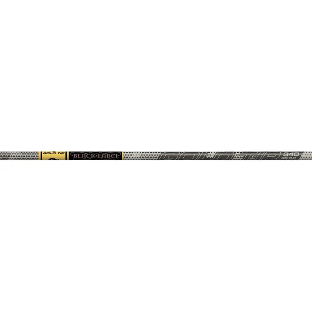 Gold Tip Black Label Shafts 340 - 12 Pack