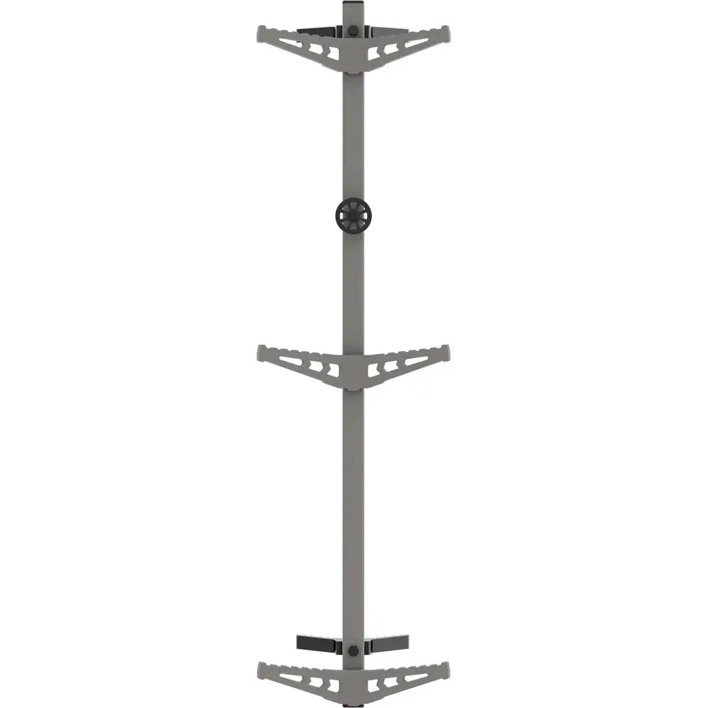 Novix Double Step Climbing Stick Classic Gray 4 Pack - Enhanced Stability and Safety