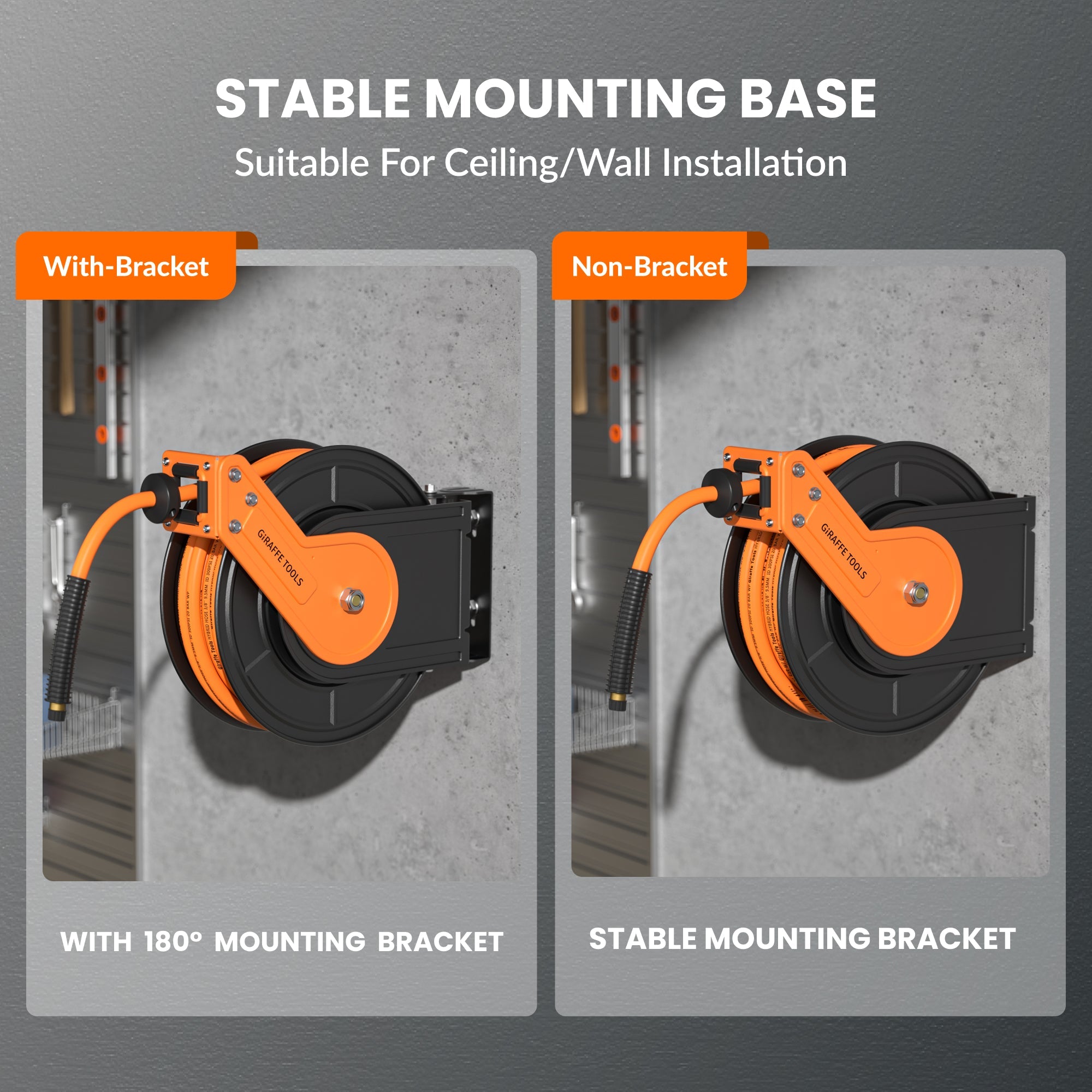 Retractable Air Hose Reel-All Models