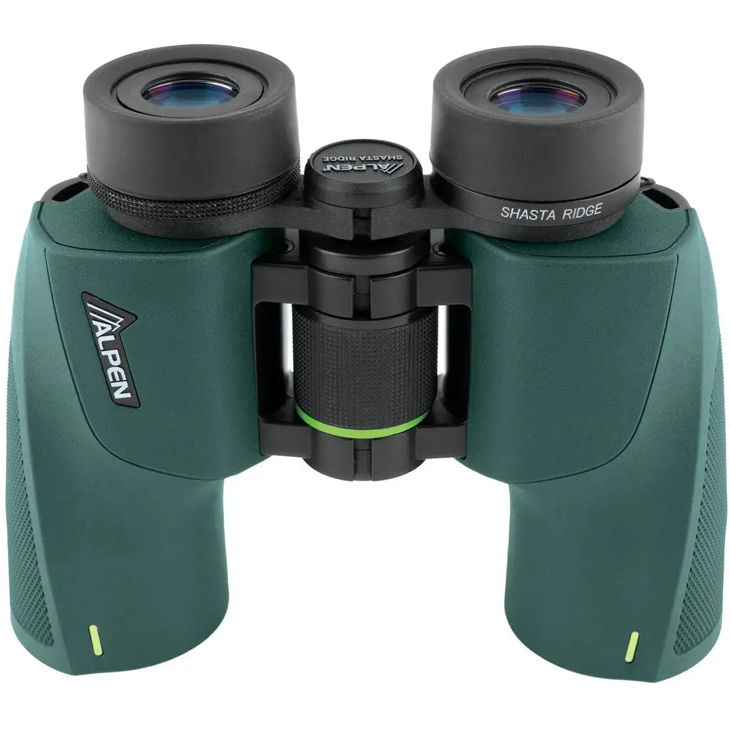 Alpen Optics Shasta Ridge 10X36 Porro Binoculars - Green