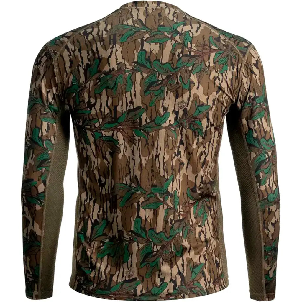 Blocker Outdoors Finisher Turkey LS Performance Tee MO Greenleaf - Large
