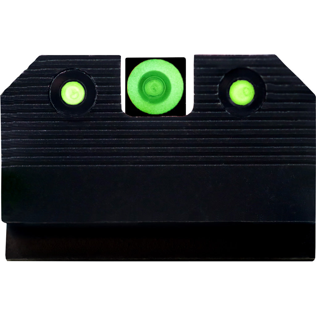 XS Sights R3D 2.0 Pistol Sights Green Glock Optic/Supp 17,19,22-24,26,27,31-36,38