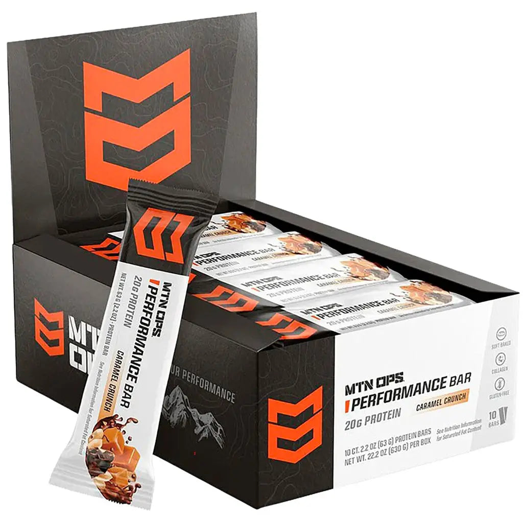 MTN OPS Protein Bar Cookie Dough 10 Pack - Delicious and Nutritious