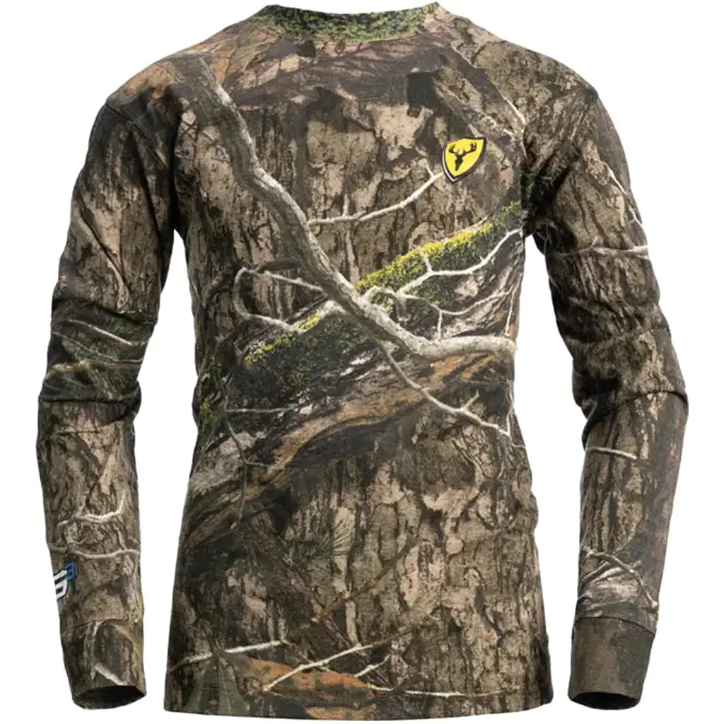 Blocker Outdoors Youth Fused Cotton Long Sleeve Shirt MO Country DNA - Medium