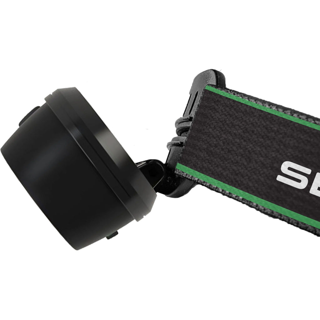 Police Security Colt-R Headlamp 400 Lumen * Rechargeable LED Headlamp with Adjustable Beam and Multiple Modes