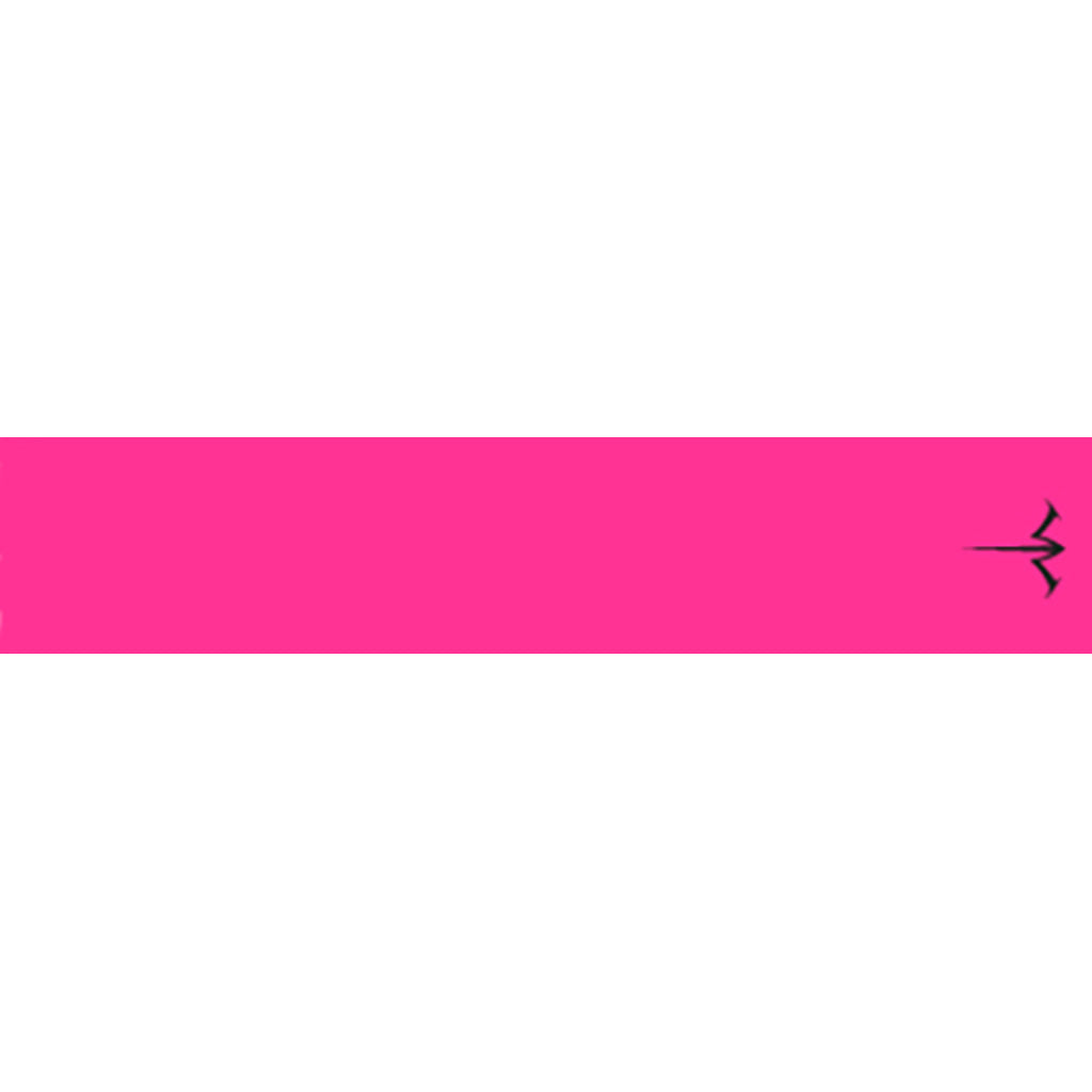 White Water Archery Solid Arrow Wraps in Hot Pink, 5 in. x 1.125 in., Pack of 15