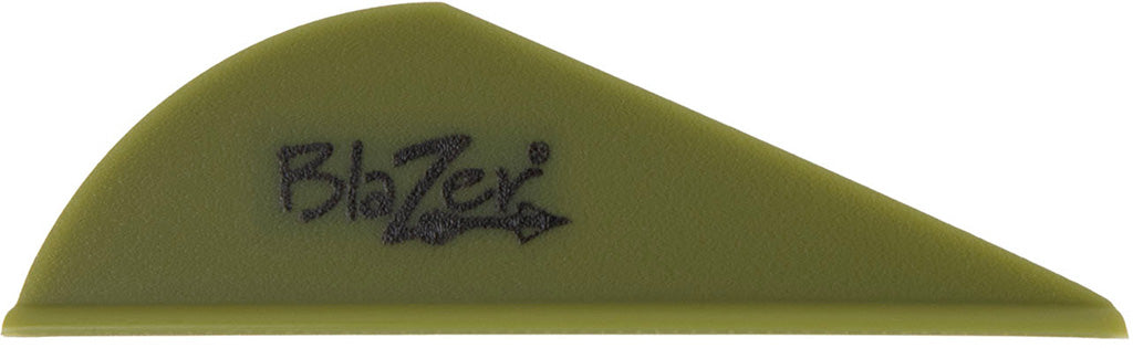 Bohning Blazer Vanes Olive Drab 36 Pack * Fixed-Blade Broadhead Fletching for Crossbows and Archery