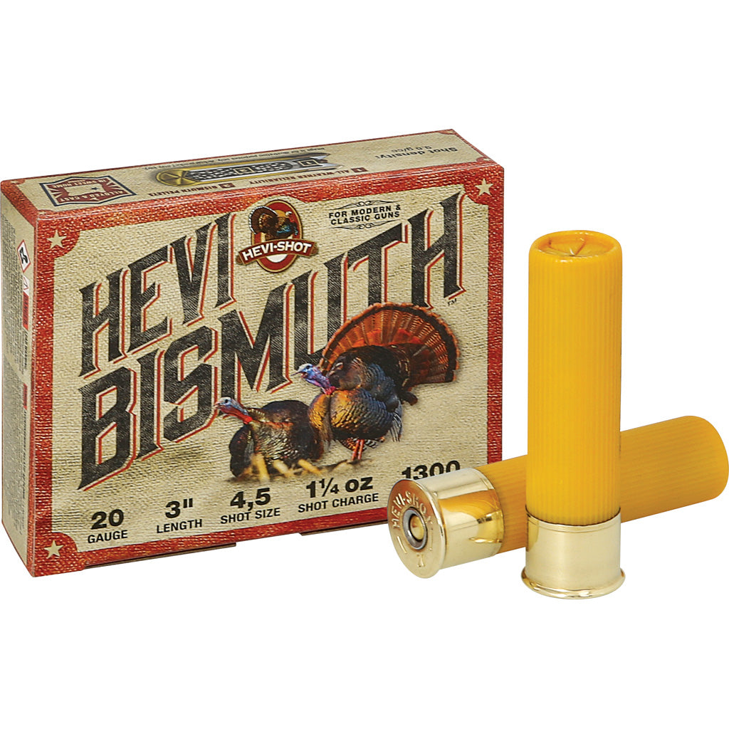 Hevi-Shot Hevi Bismuth Turkey Load 20 Gauge, 3-inch Shell, 1 1/4 oz. with