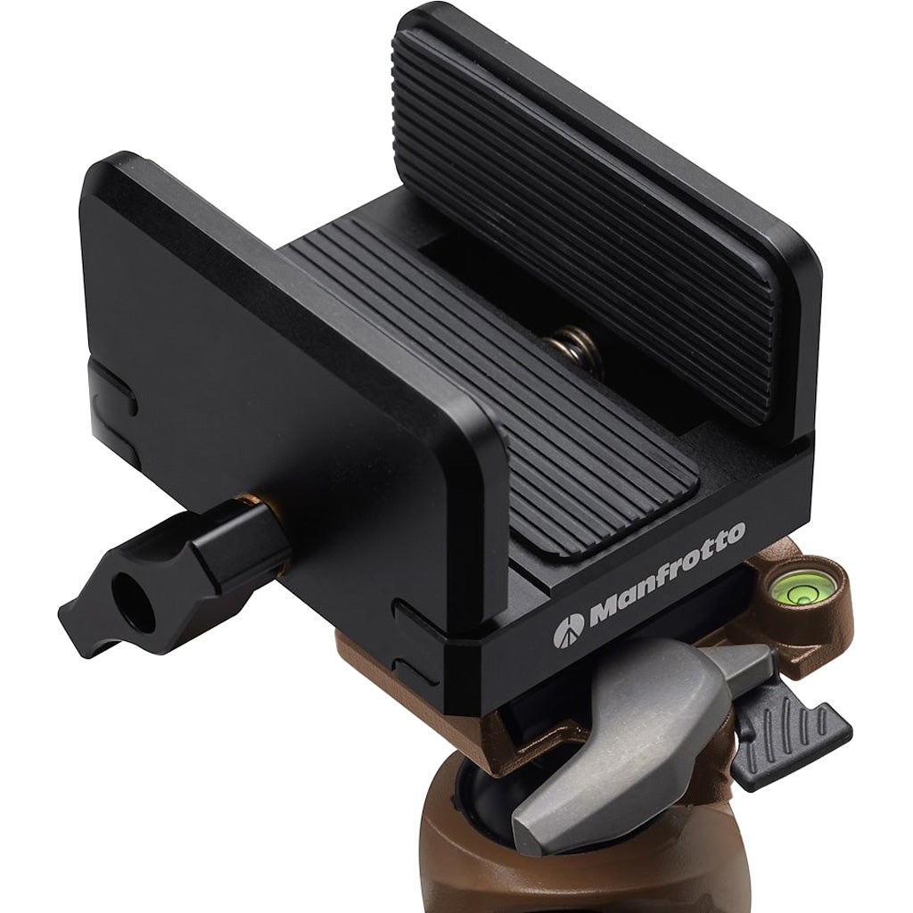 Manfrotto Alpha S.H.O.T. Tripod Ball Head Kit Carbon Brown * Lightweight, Durable Camera Support with Universal Compatibility