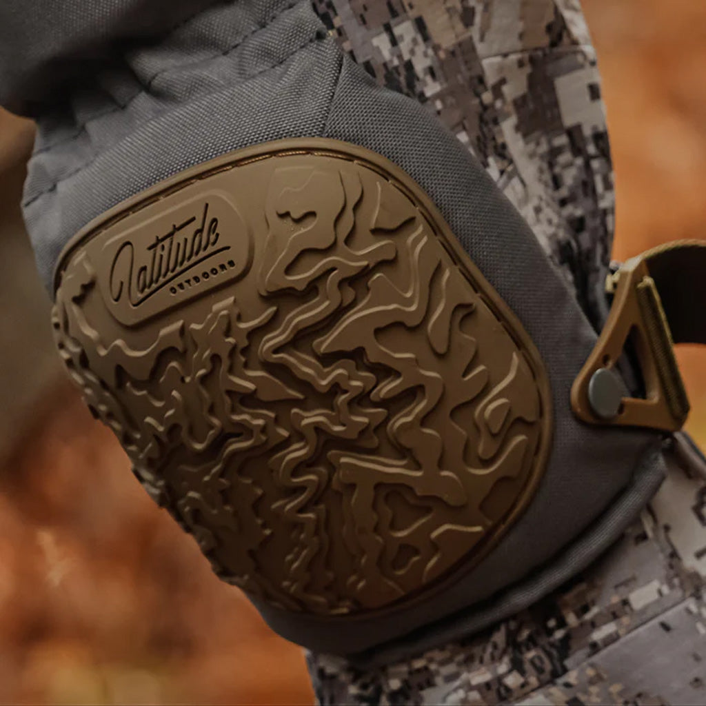 Latitude Outdoors Latitude Knee Pad Grey * Durable and Secure Knee Protection for Outdoor Activities