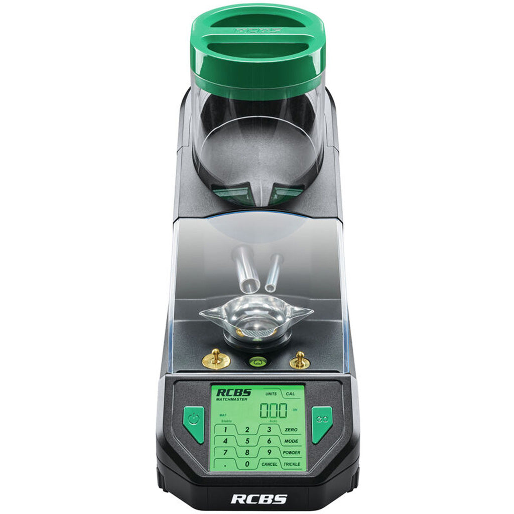 RCBS Matchmaster Powder Dispenser 120/240V - Precise Electronic Powder Charging for Reloading