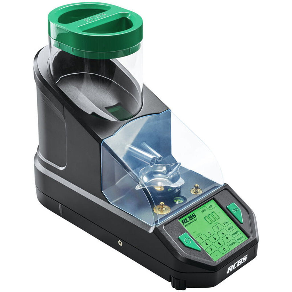 RCBS Matchmaster Powder Dispenser 120/240V - Precise Electronic Powder Charging for Reloading