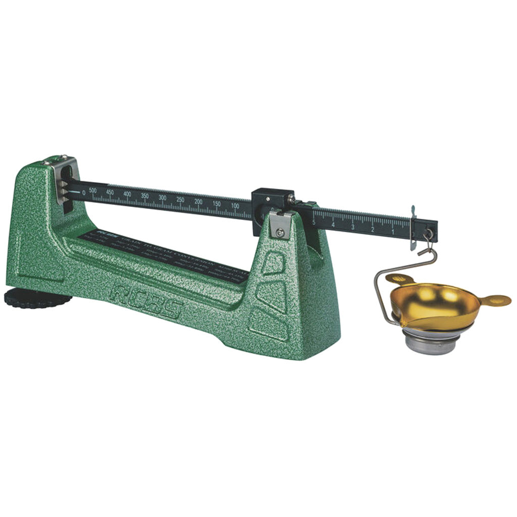 RCBS M500 Mechanical Scale with 505-Grain Capacity and Precise 0.1-Grain Accuracy