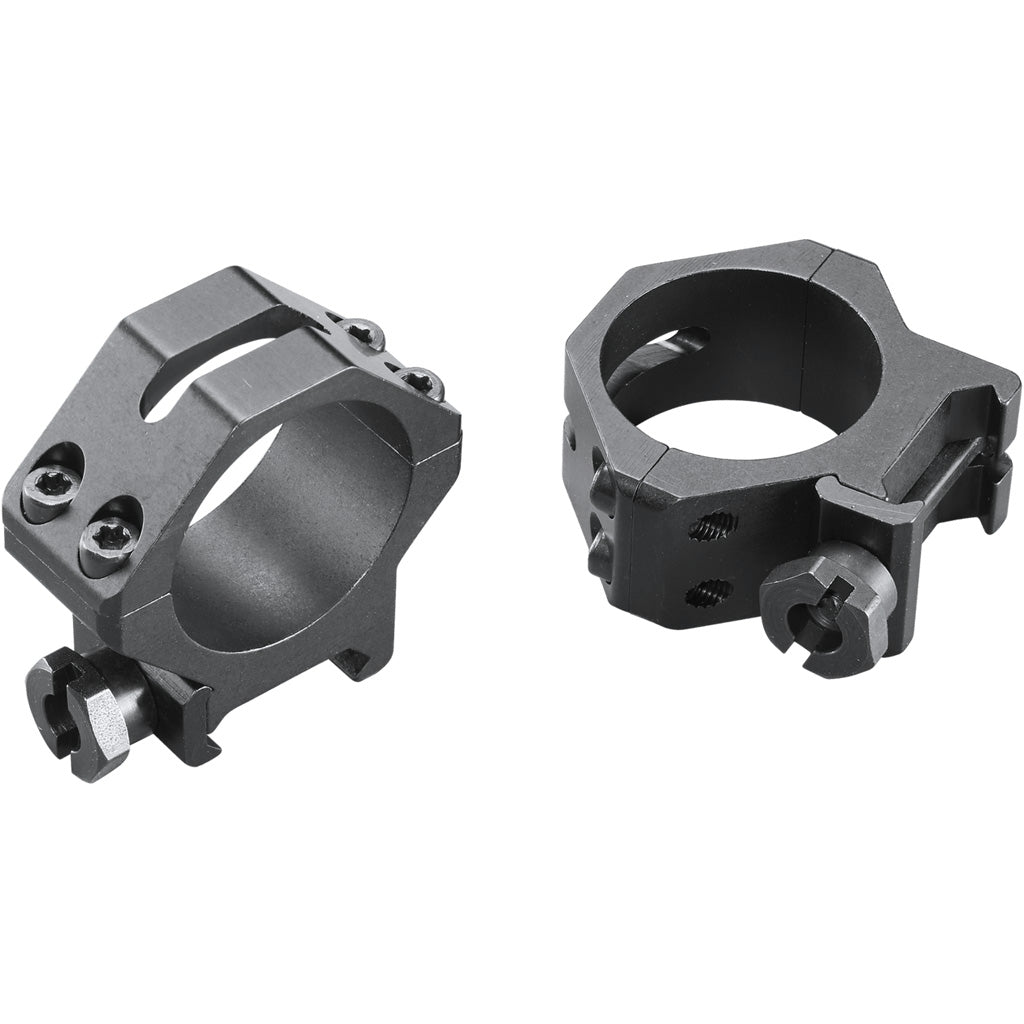 Weaver Classic 4-Hole Skeleton Rings Matte Black 30mm Low Clamshell Pack