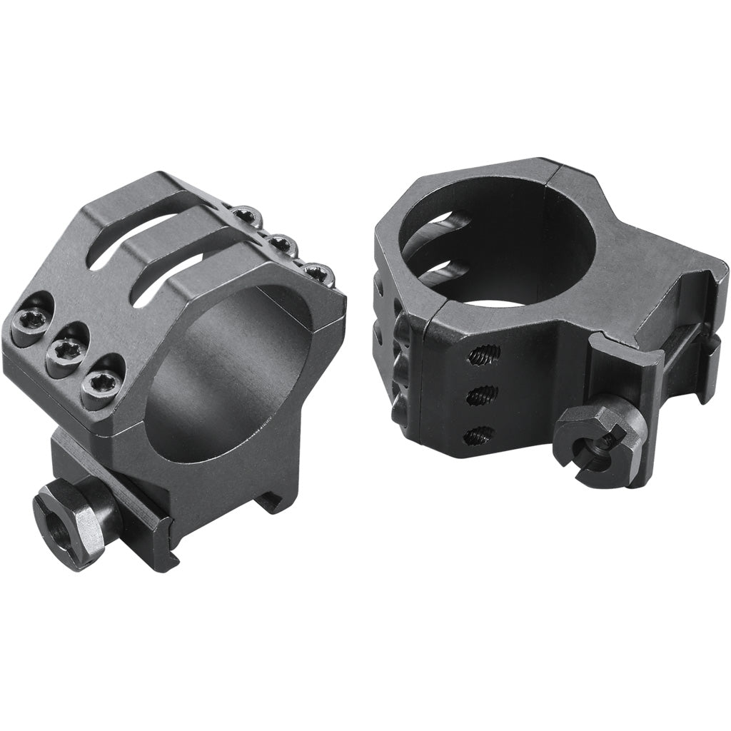 Weaver Classic 6-Hole Skeleton Rings Matte Black 30mm Low Clamshell Pack