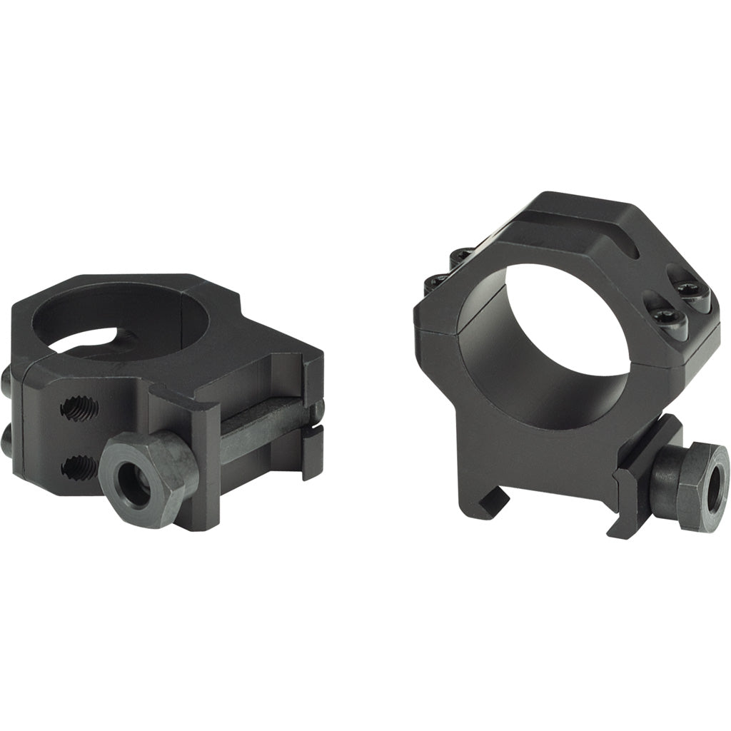 Weaver Tactical 4-Hole Picatinny Ring Matte Black, 1-Inch High, Clamshell Pack