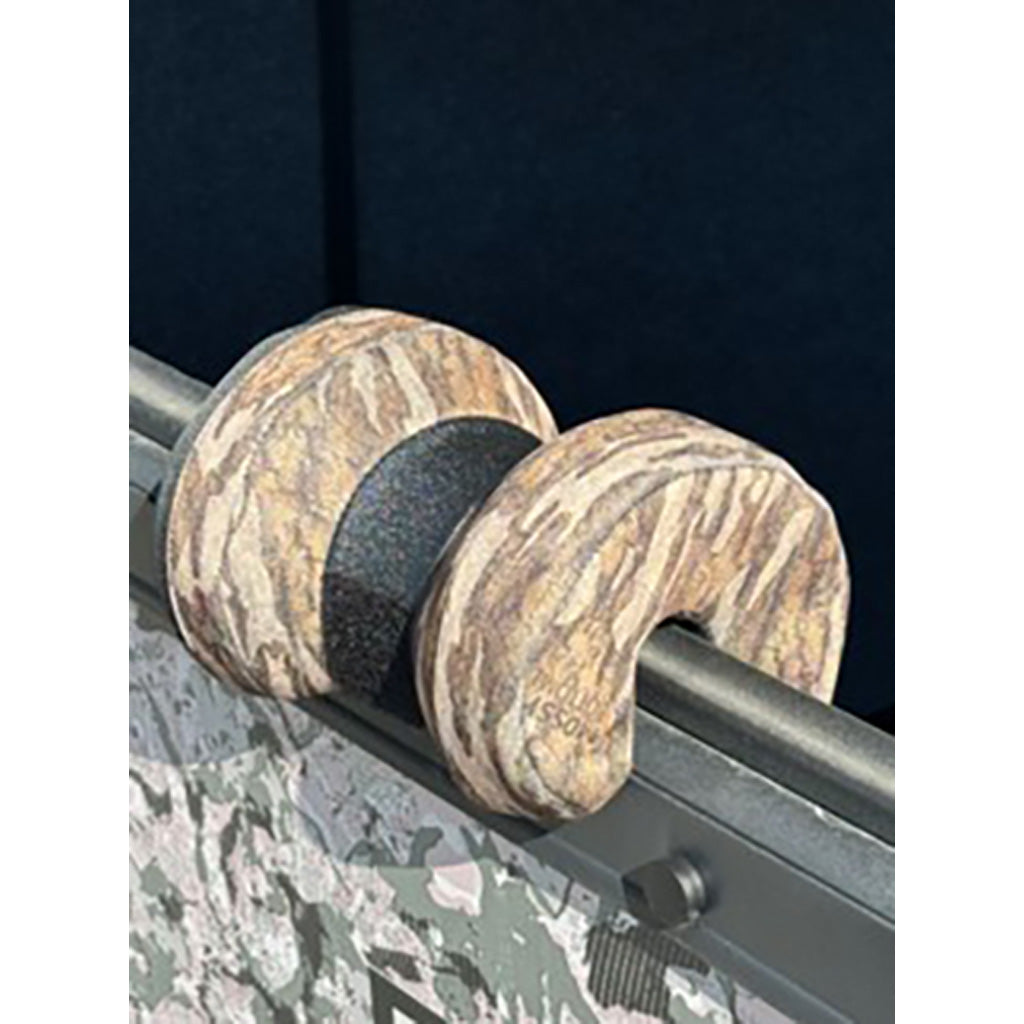 Muddy Outdoors Shooting Rail Rest with Dumbbell Support and Non-Slip Features