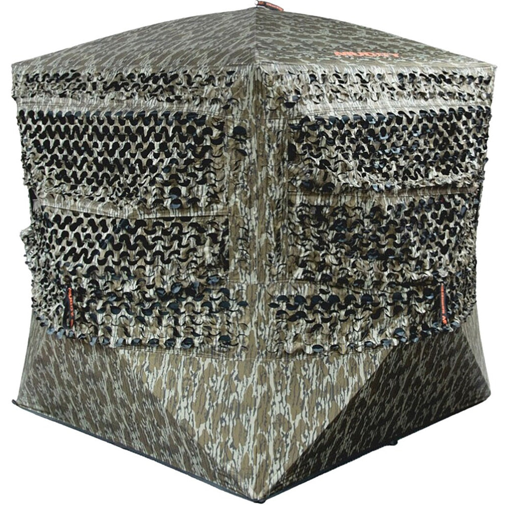 Muddy Outdoors Carnage Die Cut Blind 58 x 58 inches Bottomland Camouflage