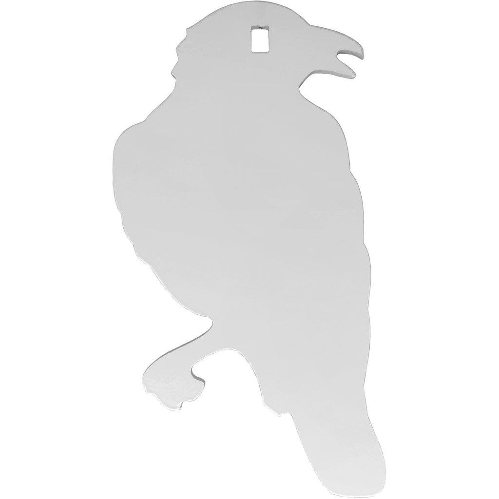 Birchwood Casey Ar500 Silhouette 1-Hole Crow 3/8 inch Steel Target for Shooting Practice