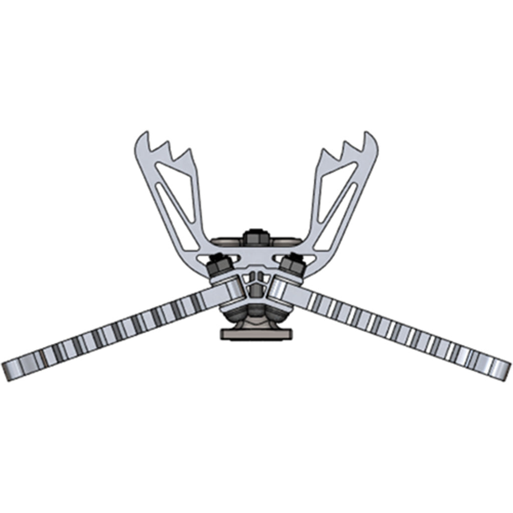 Hawk Treestands Helium Climbing Stick Gen 2 20 inch with Angled Footpegs