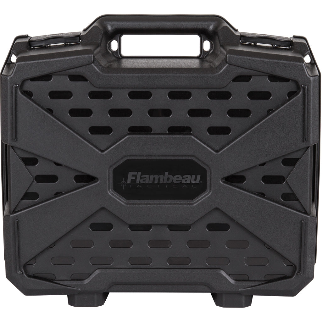 Flambeau Double Deep Pistol Case - 30 x 17 x 18 Inches, Rugged Polymer Storage for Multiple Firearms