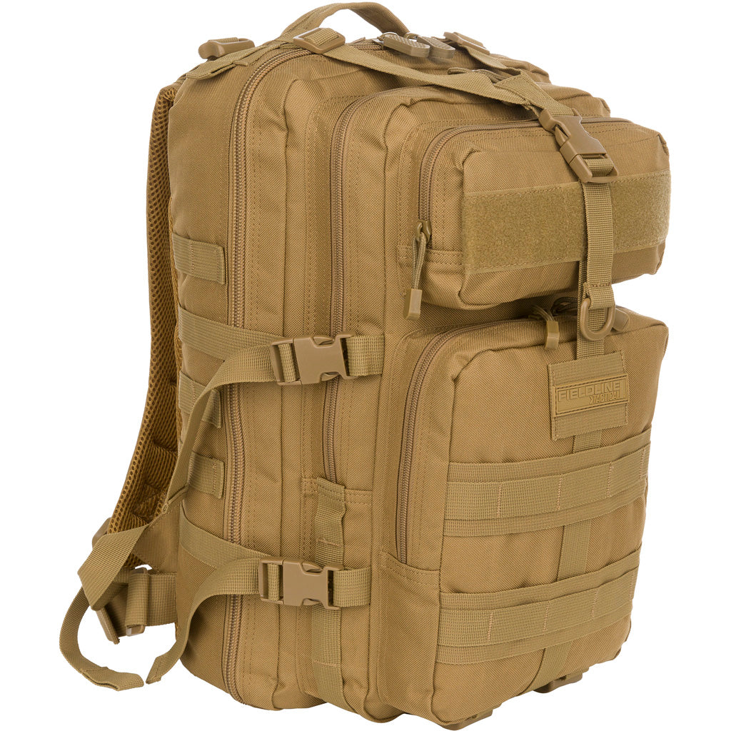 Fieldline Tactical Backpack Desert Clay * 30.5 Liter Capacity with MOLLE System