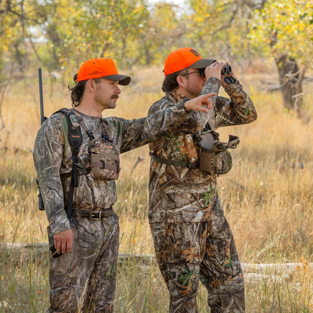 Allen Plateau Bino Case with Harness MO Country DNA - Secure, Comfortable Binocular Storage