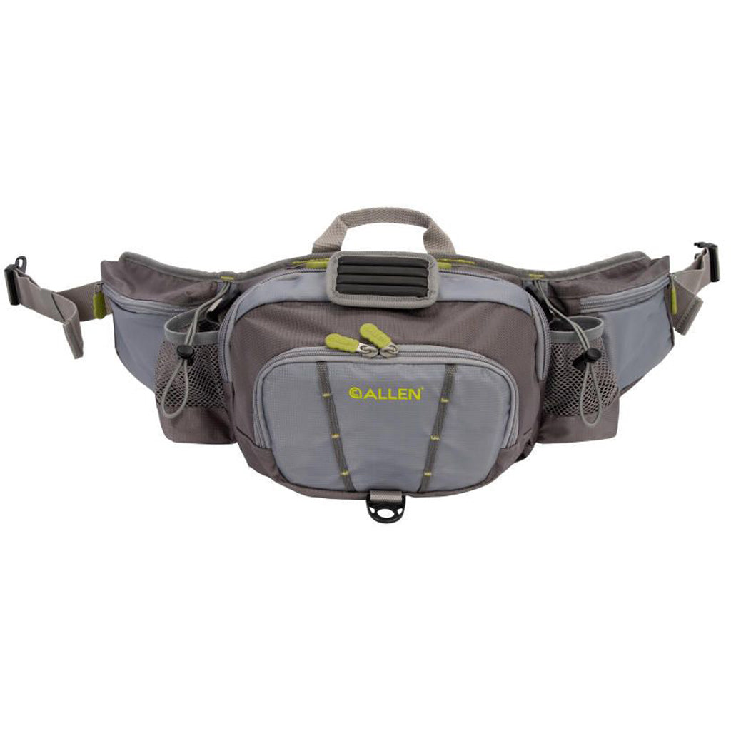 Allen Eagle River Lumbar Pack Gray * Versatile Fly Fishing Gear Storage Solution