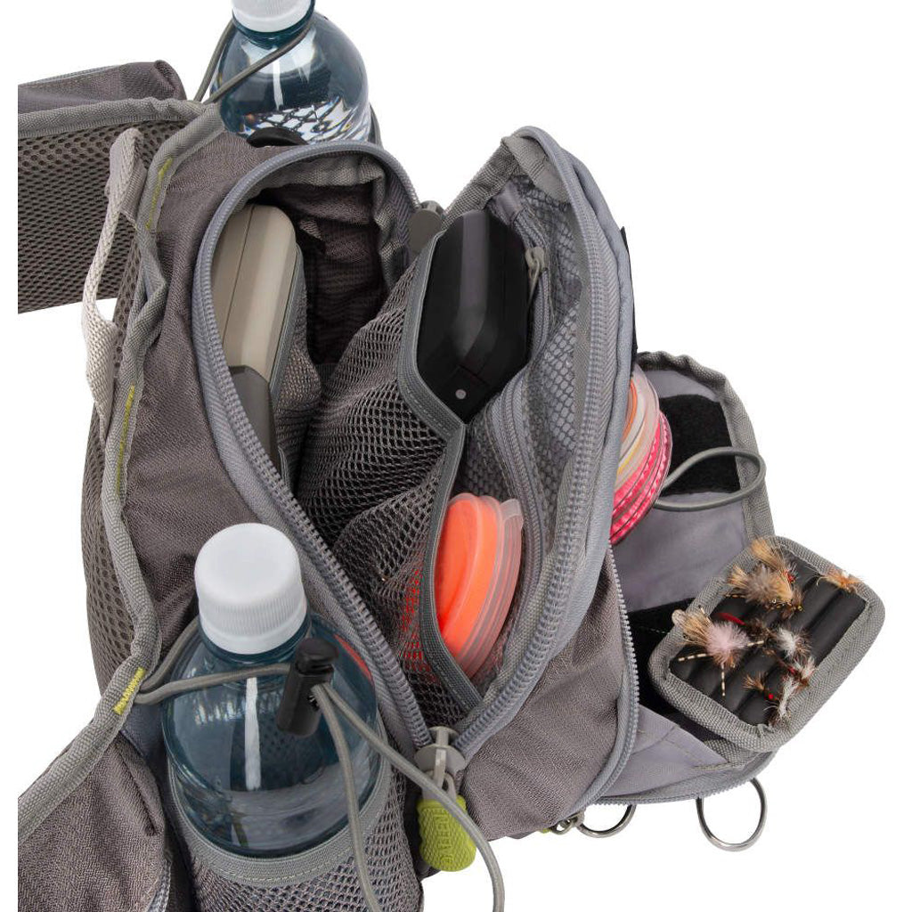 Allen Eagle River Lumbar Pack Gray * Versatile Fly Fishing Gear Storage Solution