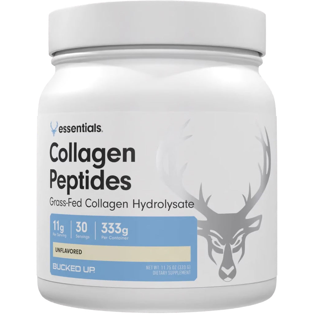 Bucked Up Collagen Peptides 30-Serving Tub - Supports Skin, Joints, and Overall Health