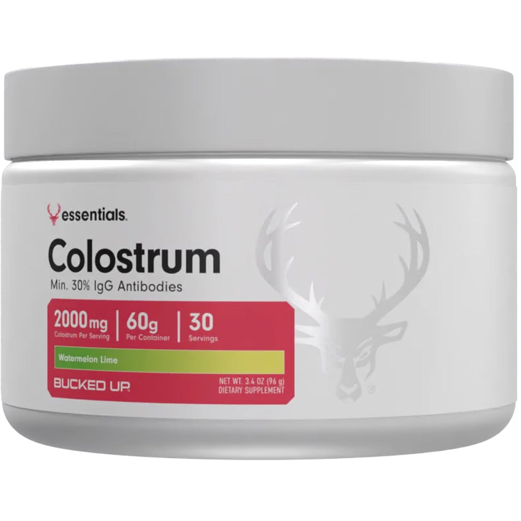 Bucked Up Colostrum Antibody Supplement Melon/Lime - 30 Serving Tub for Immune and Gut Support