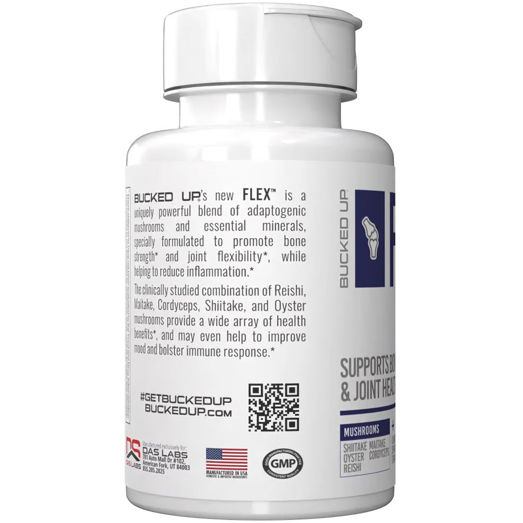 Bucked Up Flex Bone & Joint Supplement * 60 Capsules for Joint Support and Overall Wellness