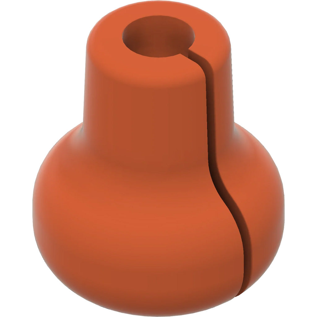 Pine Ridge Beak Button Orange * Precision Bowstring Anchor Point for Archers