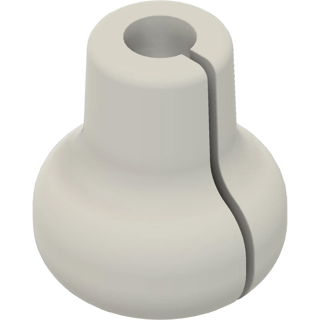 Pine Ridge Beak Button Clear, 1 Pack * Precision Bowstring Anchor Point for Archery