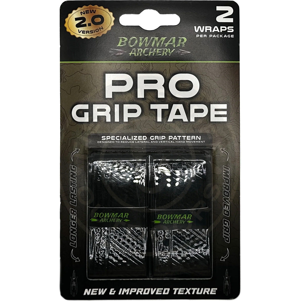 Bowmar Archery Bowmar V2 Grip Tape Black - Enhanced Control and Durability