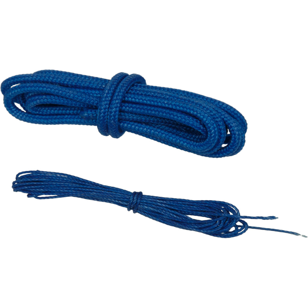 October Mountain Loop & Serving String Repair Kit Blue 3ft/6ft for Bowstring Maintenance