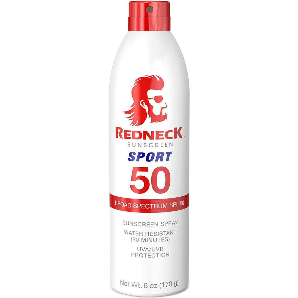 RedNeck Sunscreen Spray SPF 50 * UVA/UVB Protection, Water-Resistant, Reef-Friendly