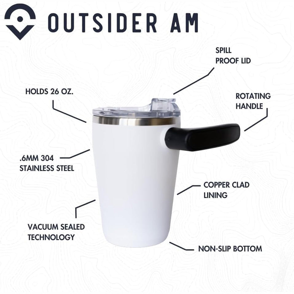 Outsider The AM Travel Mug Light Blue