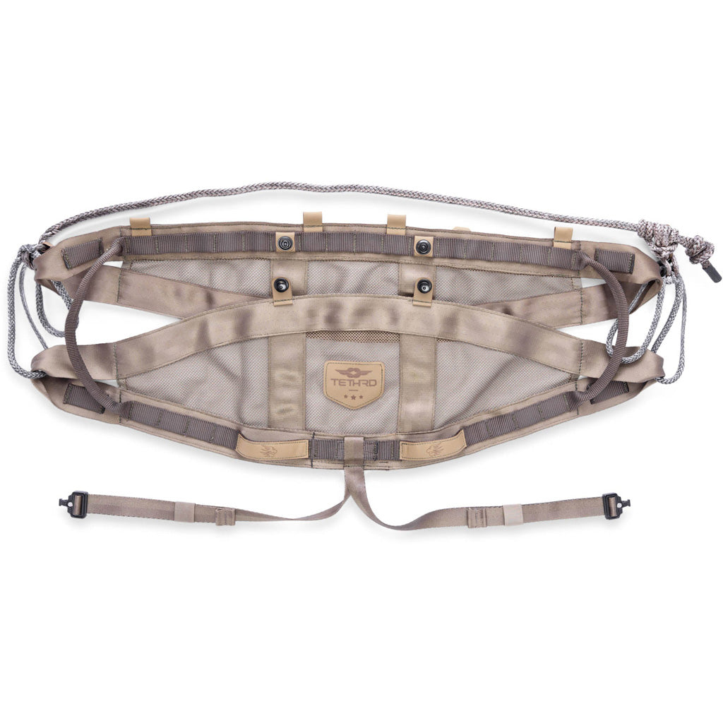 Tethrd Carnivore Saddle Two Panel XL