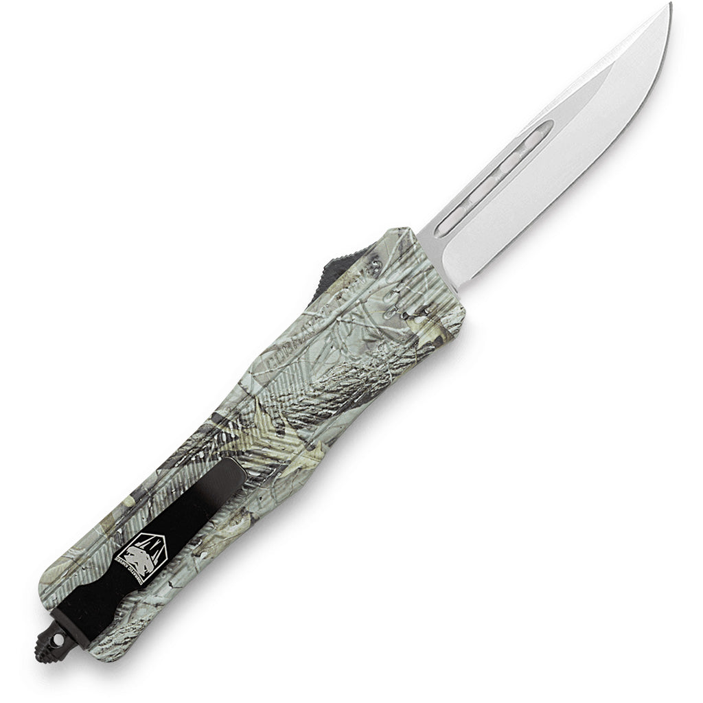 CobraTec Medium CTK-1 OTF Knife Dual Action OTF Blade Woodland