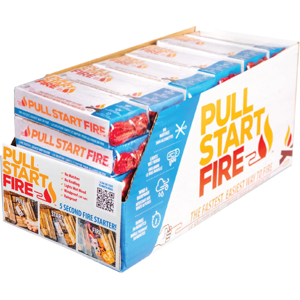 Pull Start Fire Shelf Display 30ct PDQ