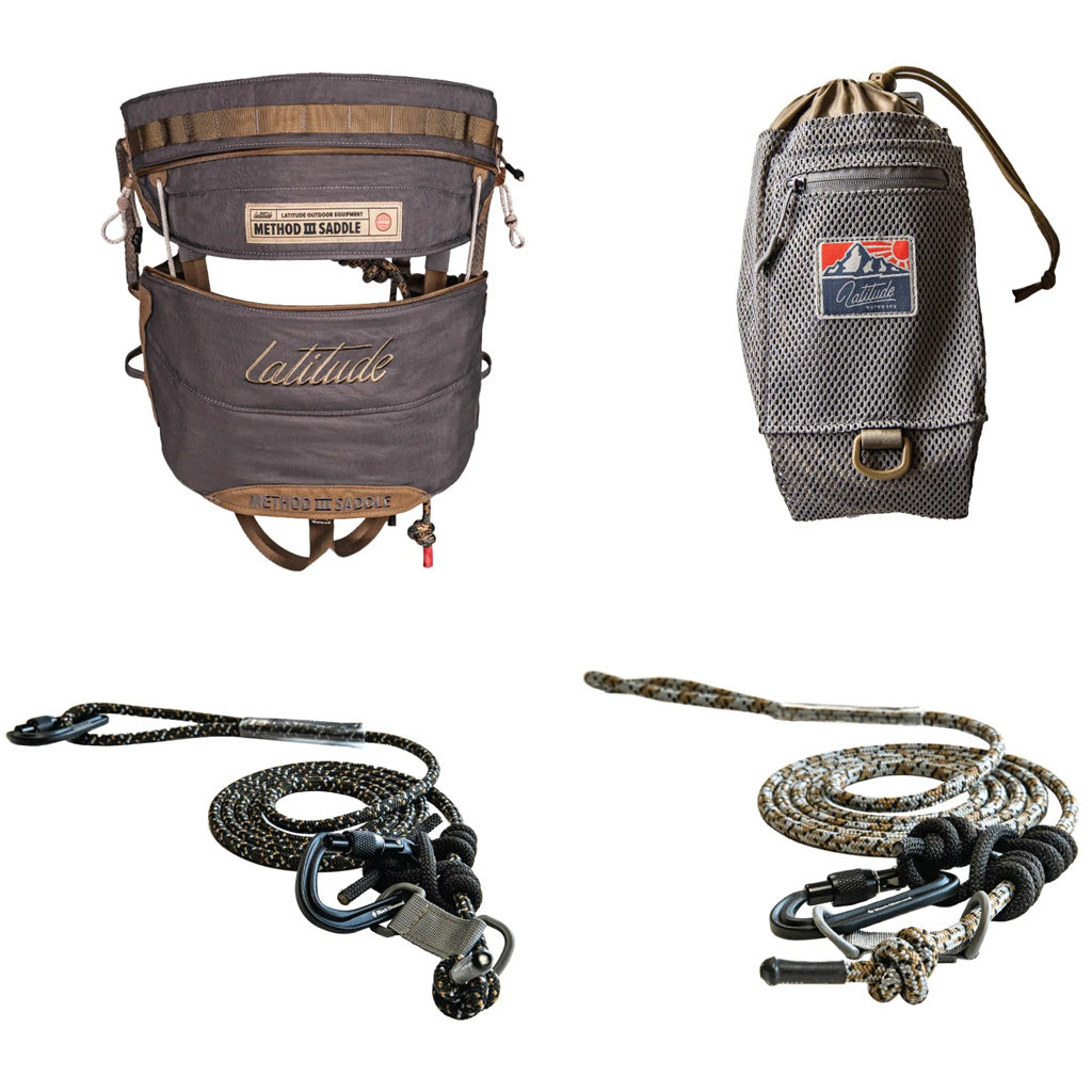 Latitude Method 3 XL Saddle Starter Kit Gray