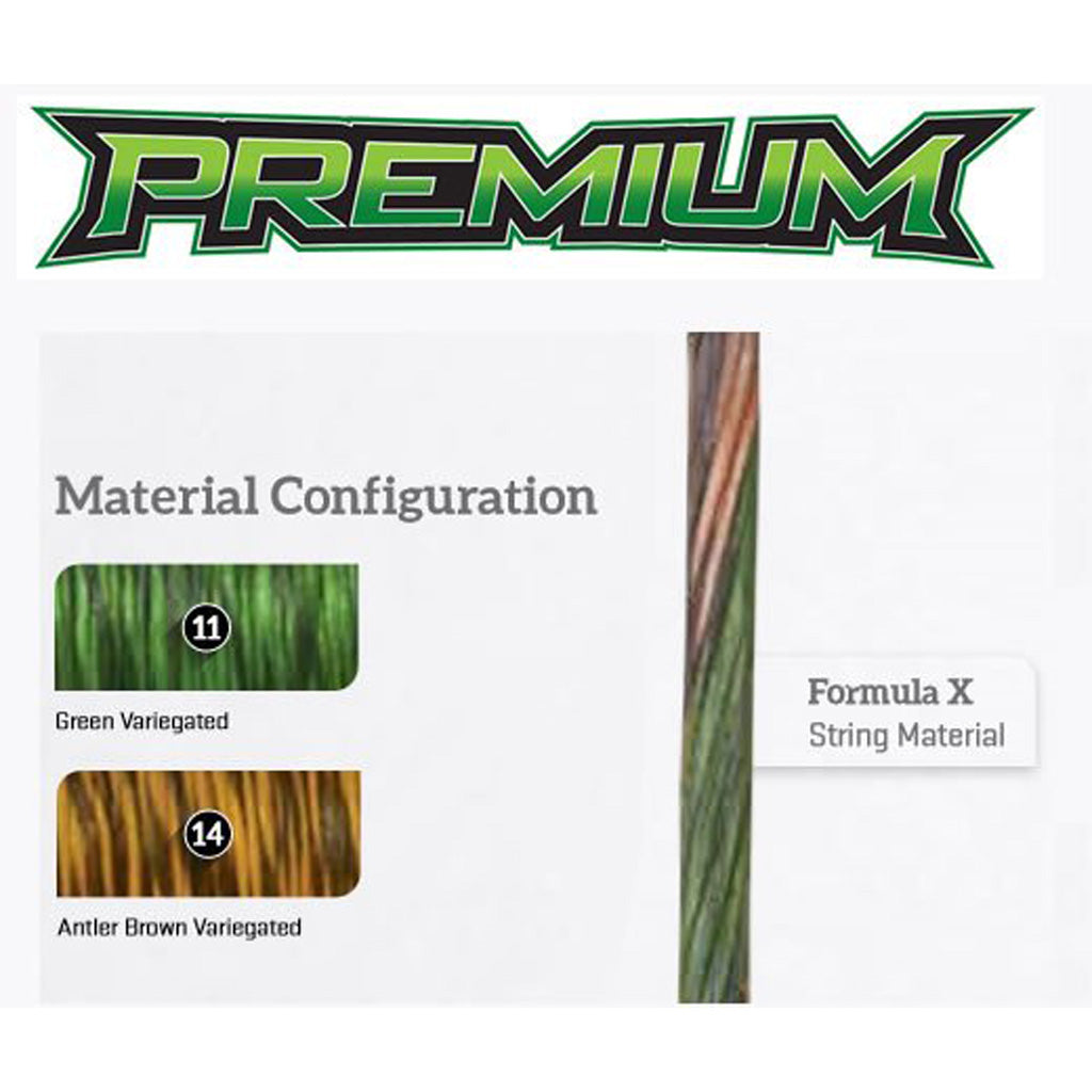 First String Premium String Set Green/Brown Bear Adapt w/Roller